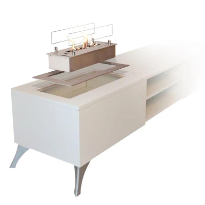 Xaralyn Indbygningsprofil til bio brandkar | Biopejs-shop.dk Xaralyn - Ramme til indbygning S