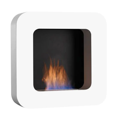 Safretti Riviera Curva BL ethanolpejs i hvid | Biopejs-shop Safretti Curva BL - Hvid