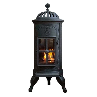 Carl Biopejs fra Westbo of Sweden i kakkelovns look Carl Bioethanol