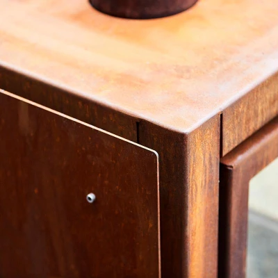 Varmeplade til Quaruba havepejse fra RB73 | Biopejs-shop.dk Varmeplade til Quaruba havepejse